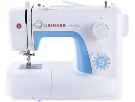 Singer 3221, Azul, Branco, Máquina de Costura Aut.