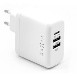 Carregador de Viagem Fixed USB-C 45W - Branco