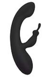 Vibrador Coelho S Pleasures Preto (18,7 x 3,5 cm)