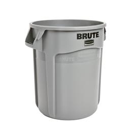 Contentor 38Litros s/Tampa Redondo Brute Cinza