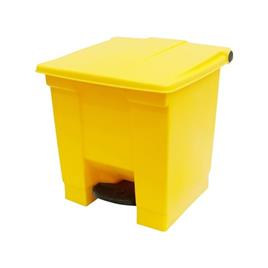 Contentor c/Pedal 30 Litros Amarelo