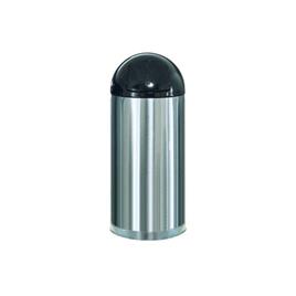 Papeleira Metal EasyPush Aco Inox 55 Litros