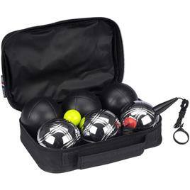 Get & Go Conj. Jeu De Boules Luxe 6 bolas preto/prateado 52JT-ZIZ-Uni