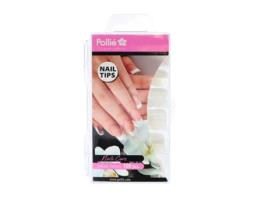 Autocolantes para unhas Eurostil Curvado Transparente (100 uds)