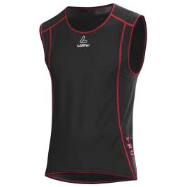 Loeffler Camisola Interior Sem Mangas Windstopper Transtex Light 56 Black / Red