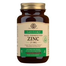 Solgar Sabor Neutro Earth Source Koji Zinc 25mg 30 Cápsulas One Size