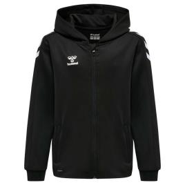 Hummel Moletom Zip Completo Core Xk Poly 116 cm Black