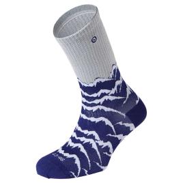 Enforma Socks Meias Breath EU 35-38 Blue Green