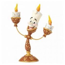 Enesco La Belle Et La Bête Figura Lumiere 10 Cm One Size Brown / White / Yellow