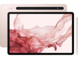 Tablet Samsung Galaxy Tab S8 11" (8 / 128GB) 120Hz 5G WiFi Rosa Dourado