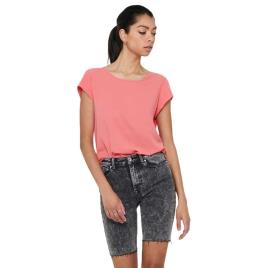 Only Camiseta De Manga Curta Vic Solid 42 Tea Rose