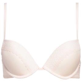Calvin Klein Underwear Sutiã Plunge Push-up Flirty 75 Nymph´S Thigh