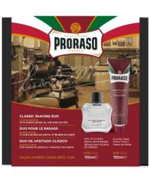 Estuche Afeitado Clsico Proraso Barbas Duras Crema Blsamo