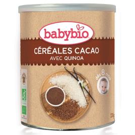 Alimentação infantil cacau cereais Bio  220g