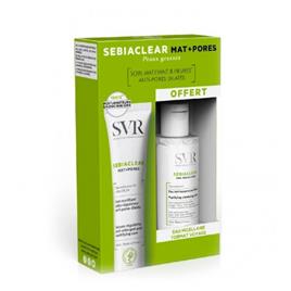 SVR Sebiaclear Mat+Pores 40ml + OFERTA Água Micelar 75ml