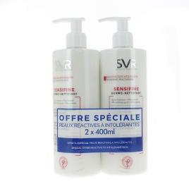 SVR Sensifine Gel dermoabrasão facial 400 ml 400ml DUPLO