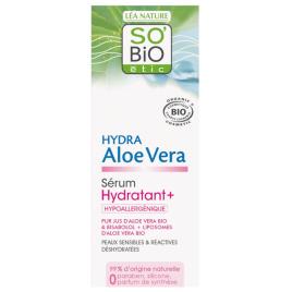 Soro Hidratante + Pele Sensível Hydra Aloé Vera So Bio Étic 30 ml