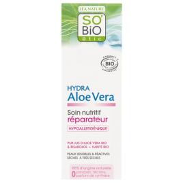 Hydra Aloé Vera So Bio Étic 50 ml Tratamento Nutritivo Reparador