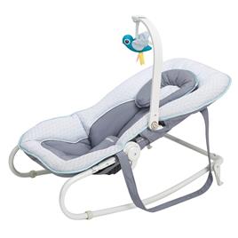 Babymoov Espreguiçadeira Graphik azul, de baloiço ou fixa