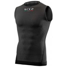 Sixs Camiseta Sem Mangas Carbon 3XL-4XL All Black