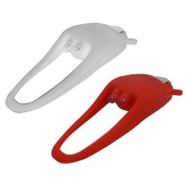 Funken Bateria De Cinto De Led De Silicone Luz Dianteira Cr2032 2 Unidades 15 Lumens White / Red