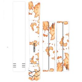 Dyedbro Adesivos Protetores Quadro Bleach Dye Clear One Size Orange / White