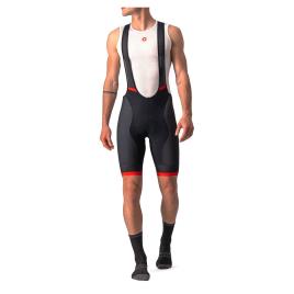 Castelli Calções Competizione Kit S Black / Red