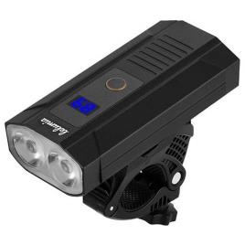 Lelumia Luz Dianteira Spark 1400 Lumens Black