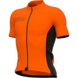 Ale Camisola Manga Curta Color Block M Orange