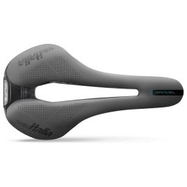 Selle Italia Selim Flite Boost Gravel Ti365 Superflow 248 x 135 mm Charcoal Grey