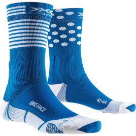 X-socks Meias Race EU 35-38 Twyce Blue / White