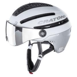 Cratoni Capacete Estrada Commuter S-M White Matt