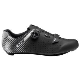 Northwave Sapatos Wide Road Core Plus 2 EU 41 Black / Silver