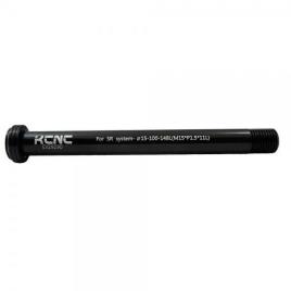 Kcnc Kqr08 Through Axle Skewers Al6061 Allen Front Boost Rockshox 15 x 110 mm Black