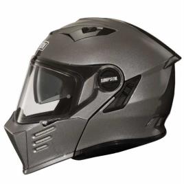 Simpson Capacete Modular Darksome S Gunmetal