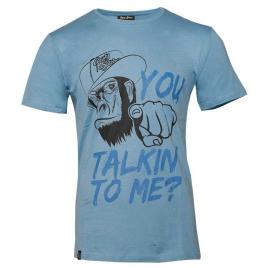 Rusty Stitches Camiseta De Manga Curta Talking To Me XL Blue