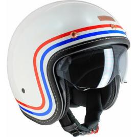 Ubike Capacete A Jato Ubike Challenge XS blanc/rouge/bleu