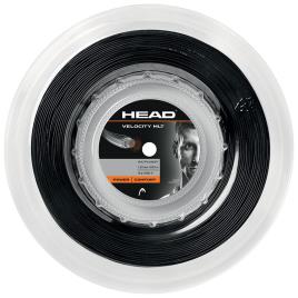 Head Racket Corda Do Carretel De Tênis Velocity Mlt 200 M 1.35 mm Black