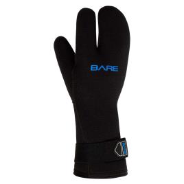 Bare 3 Mitt 7 Mm Mitt 7 Mm Luvas 2XL Black