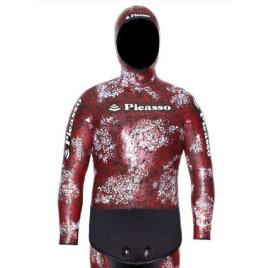 Picasso Jaqueta De Caça Submarina Thermal Skin 3 Milímetros XL Red Camo