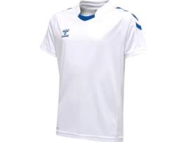 Hummel Camiseta Manga Corta Core Xk Poly 116 cm White / True Blue