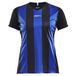 Craft Camiseta Manga Corta Progress Stripe L Black / Club Cobolt