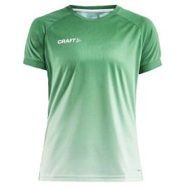 Craft Camiseta Manga Corta Pro Control Fade S Team Green / White