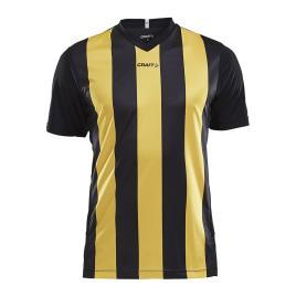 Craft Camiseta Manga Corta Progress Stripe M Black / Yellow