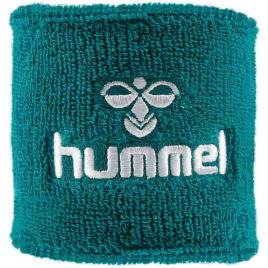 Hummel Muñequera Old School Small One Size Sports Green / White