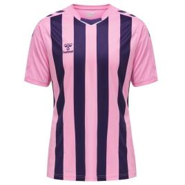 Hummel Camiseta Manga Corta Core Xk Striped 3XL Cotton Candy / Acai
