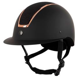 Br Capacete Omega 52-54 cm Black / Rose