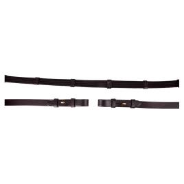 Br Linho Web 19 Mm Rédeas Full Black / Gold