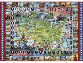 Puzzle WHITE MOUNTAIN US Presidents - Jigsaw Puzzle (Idade Mínima: 4)