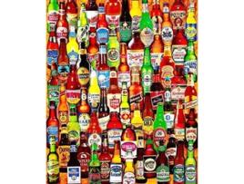 Puzzle WHITE MOUNTAIN 99 Bottles of Beer on The Wall - Jigsaw Puzzle (Idade Mínima: 8)